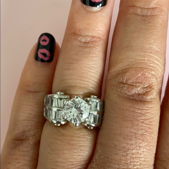 Jewelry Womens Big Stone Rock Wedding Ring Poshmark